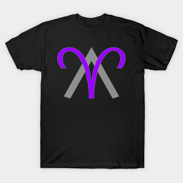 Anthony Aries Purple Logo T-Shirt by FBW Wrestling 